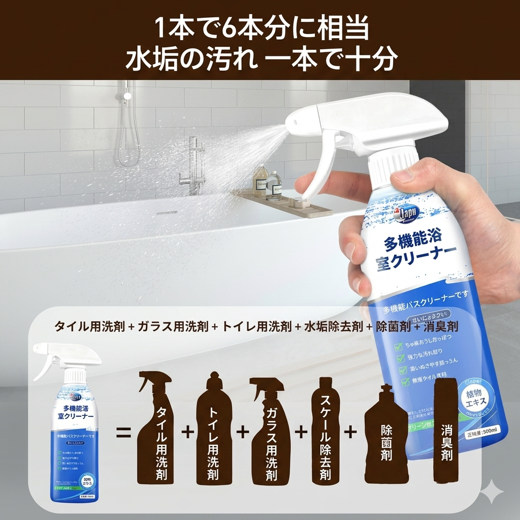 Mivora CleanX™ マルチクリーナー｜好きな場所を何でもキレイに！