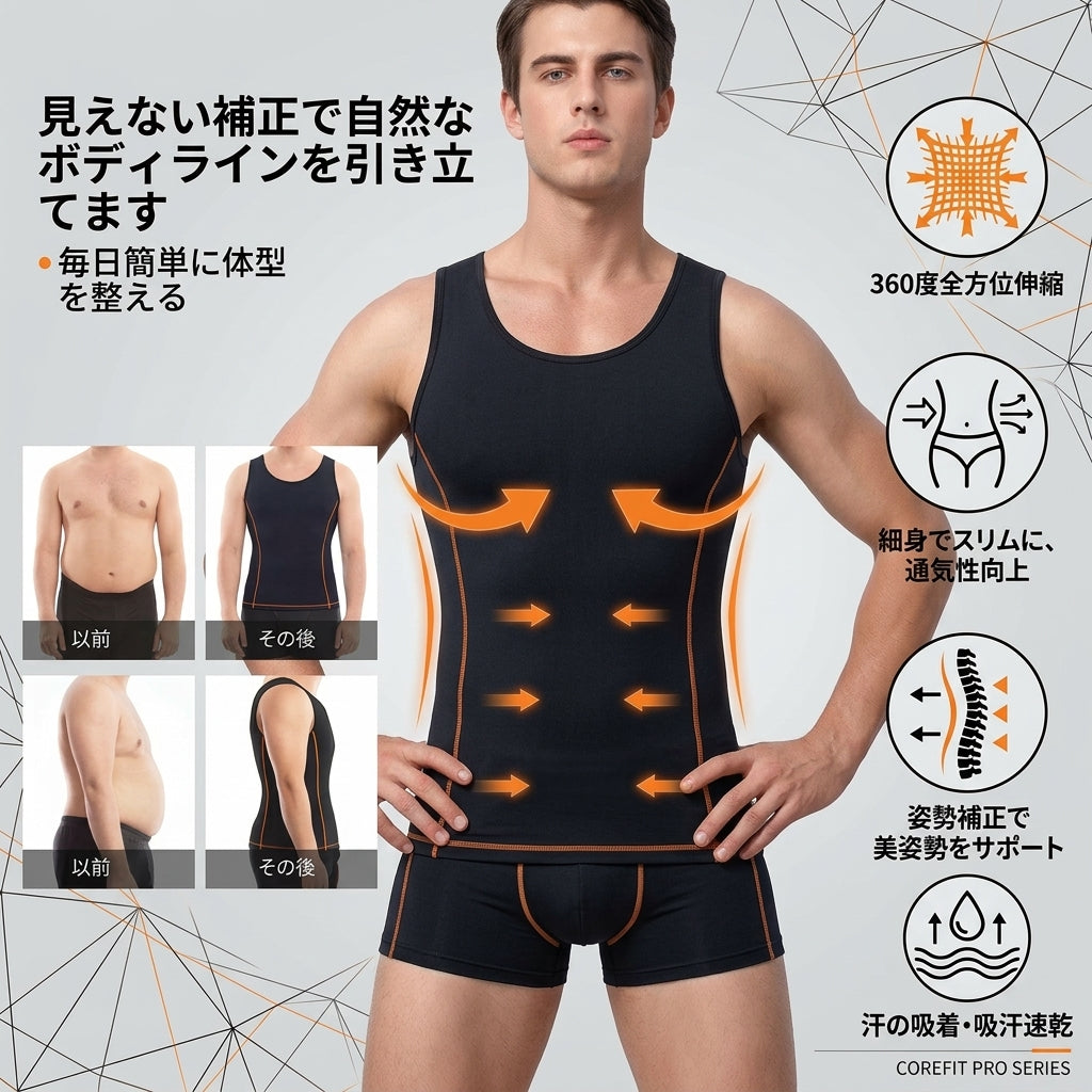 MiveFit™｜シームレス補整インナー｜